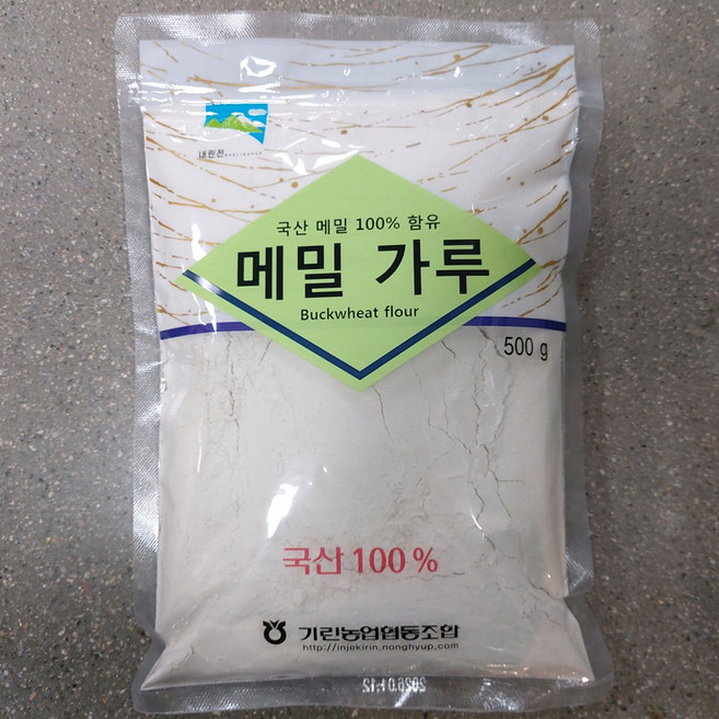 농협 강원도 인제 100% 국산 메밀가루 최상급, 1개, 500g