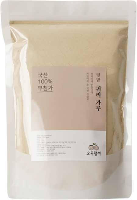 오곡형제 쪄서 볶은 국산 귀리가루, 1개, 300g