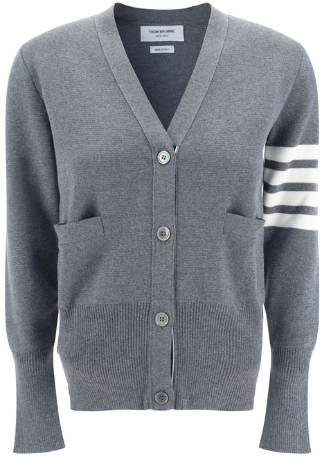톰 브라운 스트라이프 버튼 가디건