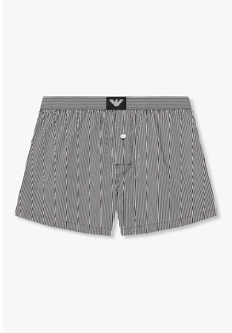 매장정품 EMPORIO ARMANI UNDERWEAR 엠포리오 아르마니 언더웨어 남성 스트라이프 이글 패치 트렁크 (0816112091) 1710298