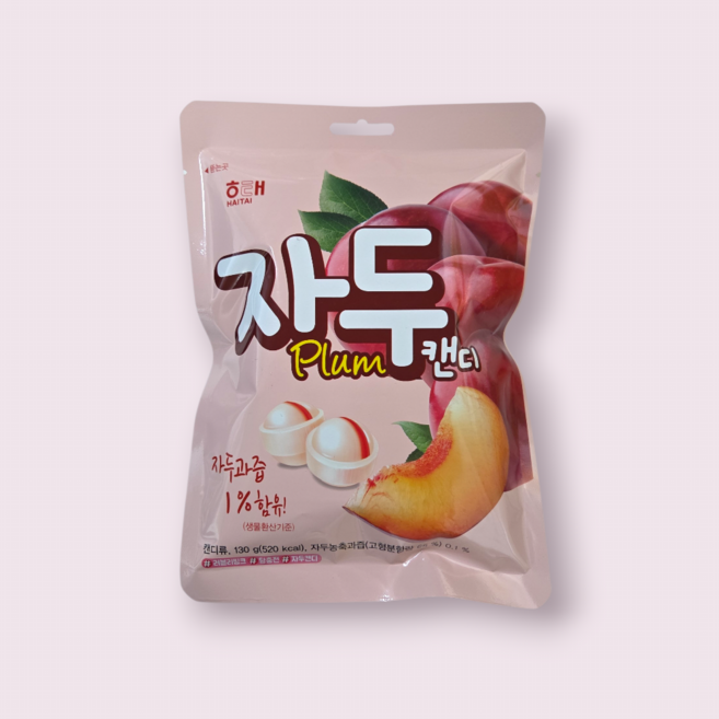 해태 자두 캔디 130g x16 (1박스), 16개