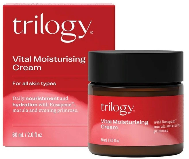 트릴로지 크림 바이탈 모이스처라이징 60ml Trilogy, 1개 - 쿠팡
