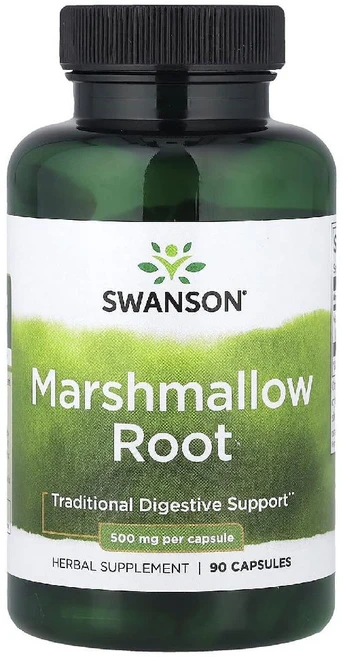 스완슨 마시멜로 뿌리 Marshmallow Root 500mg 베지 캡슐 90정, SwansON 온, 마시멜로 뿌리, 500mg, 베지, 1개 - 쿠팡