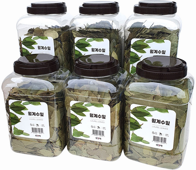 새마원 쿡앤딱 월계수잎 230g 수육잡내제거 천연 향신료, 6개