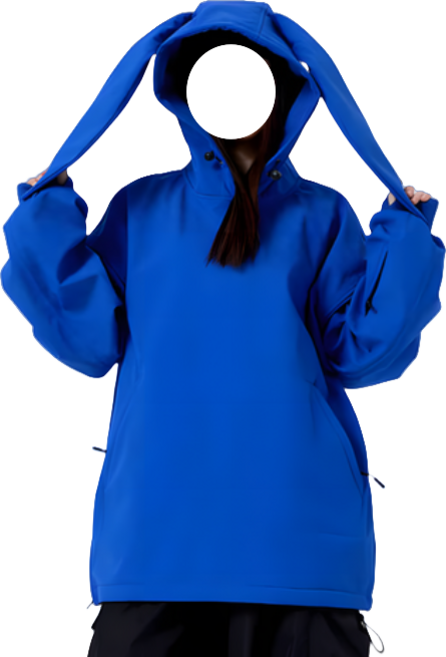 쇼넷 토끼귀 보드복 톨후드 후드티 톨티 기모 맨투맨 스키복 스노우보드 방수 남녀공용