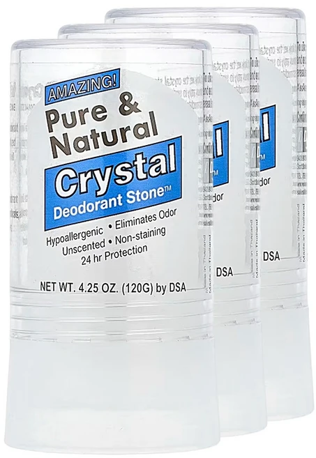 타이 데오드란트 스톤 어메이징 퓨어 앤 내추럴 크리스탈 120g 3팩 - 쿠팡