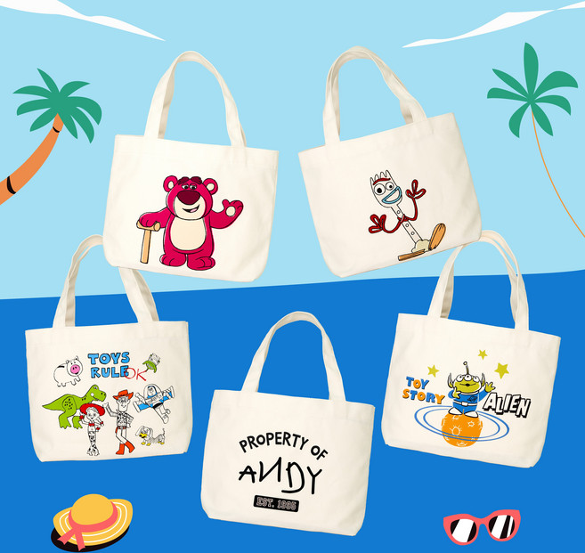 토이스토리 미니 에코백 5종 D01