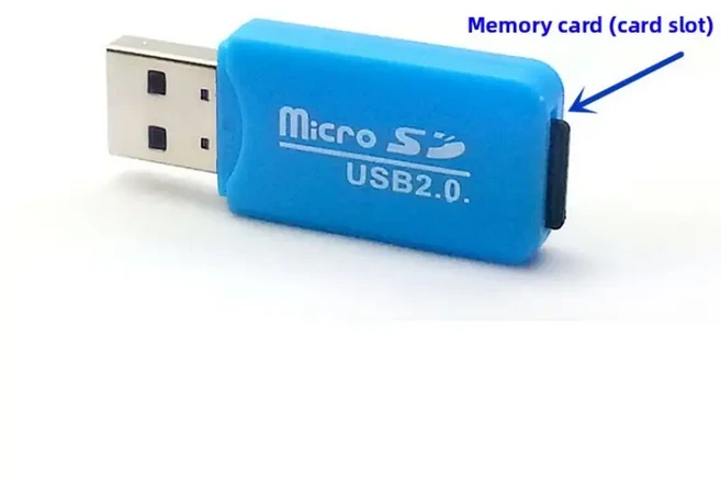 휴대용 미니 USB 2.0 TF 카드 리더기 SD 메모리 SIM 어댑터 PC 노트북 스마트 폰 태블릿 용 고속 플래시 드라이브