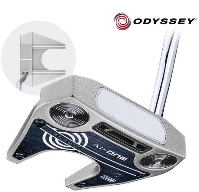 (한국캘러웨이정품오디세이) 2025년 Ai-ONE LE 실버 퍼터(7번 DB), 86.36cm(34인치)