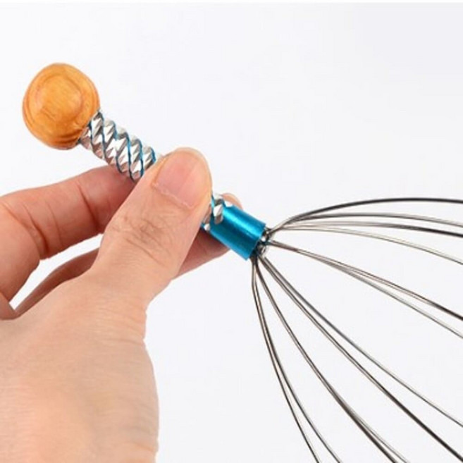 시원한 머르가즘 머리 두피마사지기