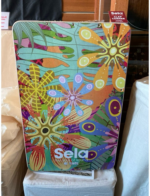 Sela 藝術彩繪木箱鼓 德國製 可拆式小鼓響線, 單鼓