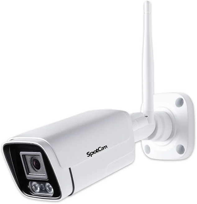 SpotCam BC1 高清防水槍 雙頻WiFi 免主機 2K 網路攝影機, 1個