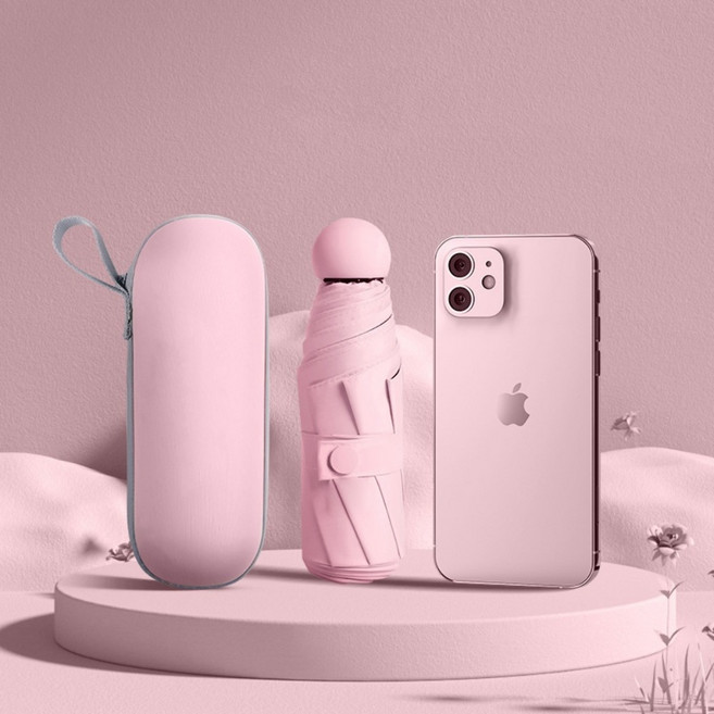 하기센스 미니 초경량 양산 우산 휴대용 암막 자외선차단