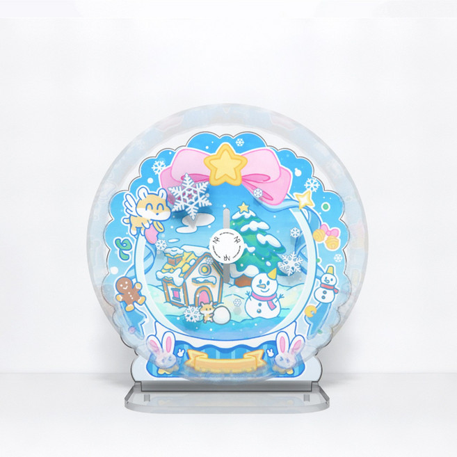 드림휠 햄스터 쳇바퀴 26cm 스탠드 러닝 휠 마라톤 저소음, 1개, 겨울이야기