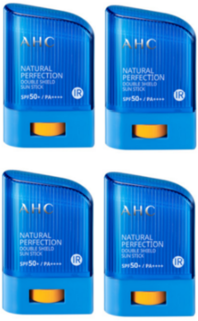 AHC 에이 에이치 씨 내추럴 퍼펙선 더블 쉴드 선 스틱 SPF50+/PA++++ 22g/1개, 14g, 4개