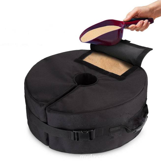 파라솔 고정용 모래주머니 받침대