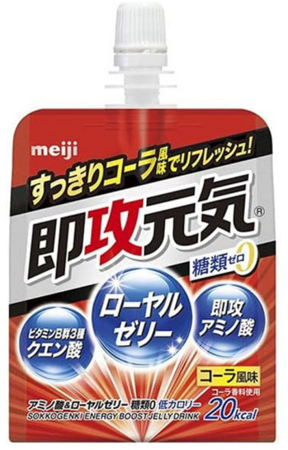 meiji 明治 即時活力胺基酸 & 蜂王乳 不甜的可樂口味, 180g, 1個