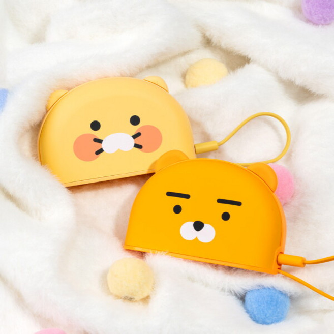 아트박스/카카오프렌즈 카카오 핫그립 도킹형 손난로 보조배터리 베이직, 핫그립 손난로_라이언, 선택:핫그립 손난로_라이언, 상세 설명 참조