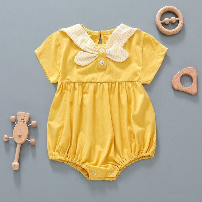 오랑이 이케아 인형 오랑우탄인형옷 여름 교복 옷 입히기, 1개, 옐로우