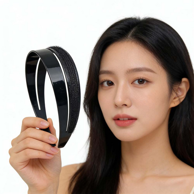 루베이 범핏 헤어밴드 탄성 미끄럼 방지 머리 안 상해요 보호 헤어스타일 데일리/패션/악세사리