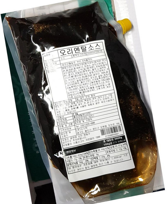 오리엔탈소스 캐드FS 냉장 2K 식자재 업소용 식당용 대용량, 2kg, 1개