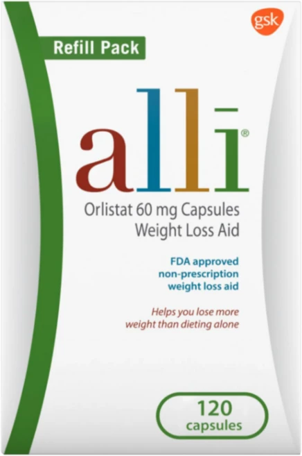미국 코스트코 alli 오르리스타트 120캡슐, 1개, 40회분 - 쿠팡