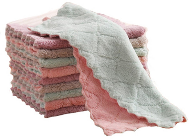 극세사 요술 벨벳 행주 랜덤발송, 10개