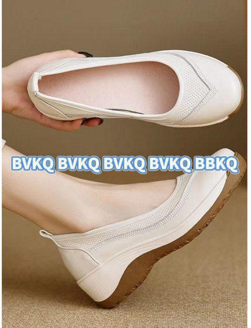 여성 5cm 키높이 통굽 발편한 데일리 컴포트 슬립온