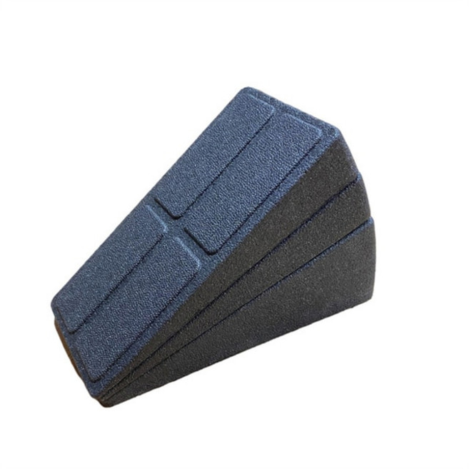 스쿼트 헬쓰 조정 가능한 스쿼트 웨지 블록 요가 스트레치 경사 보드 스쿼트 램프 데드 리프트 웨지 송아지, 02 Black, 1개