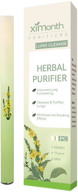 Ximonth LUNG CLEANSE HERBAL PURIFIER 시몬스 폐 클렌징 허브 정제기, 1pc