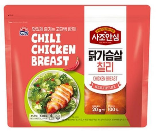 사조안심 닭가슴살 칠리페퍼 1.5kg, 1개