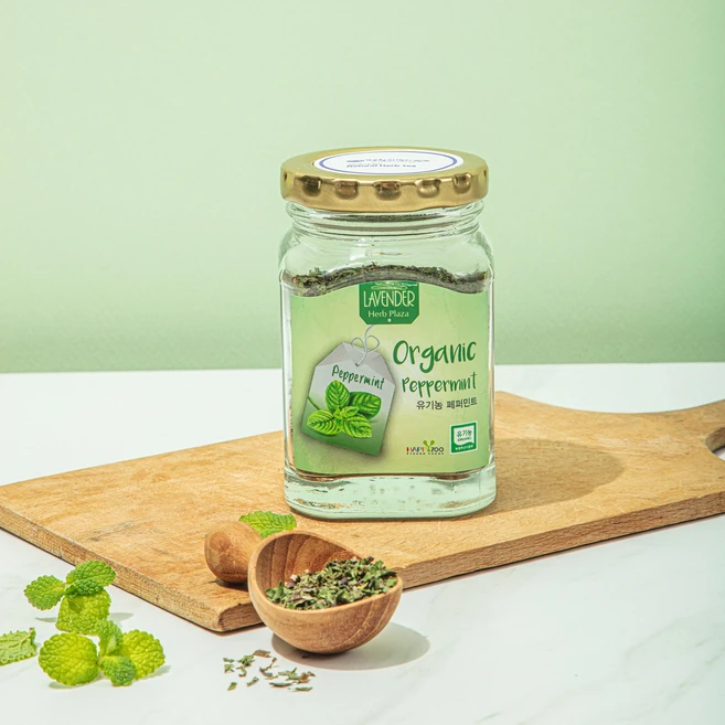 평창라벤다팜 국내산 유기농 페퍼민트 차, 20g, 1개, 1개입 - 쿠팡