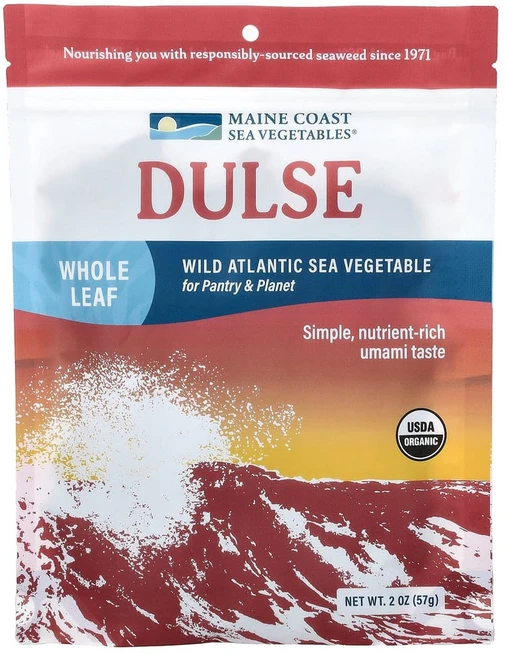 마인코스트씨베지터블 덜스 자연산 대서양 해조 56g(2oz), Maine Coast Sea Vegetables, 덜스, 56g - 쿠팡
