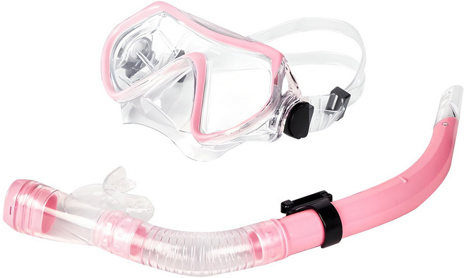 리브스포 익스트림 스노클링 세트, 베이비핑크