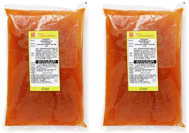 아워홈 김치말이 육수 5kg x 2개 / 대용량 소면 국수 육수, 1개, 10kg