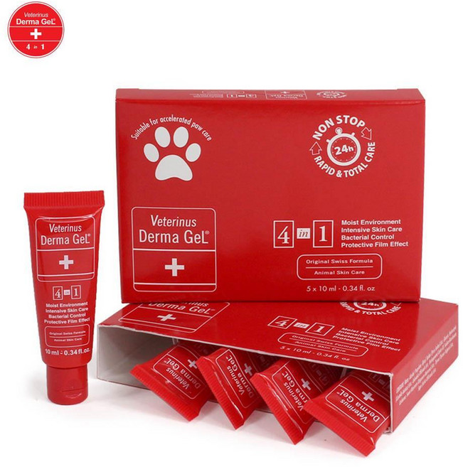 강아지 발바닥 상처 연고 10mlx5 강아지모질개선 펫피부케어 개피부케어 모질개선, 1개