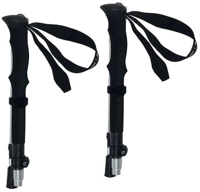 [국내백화점] [블랙야크]25년 필수 휴대용 경량 미끄럼방지 등산스틱 길이조절 지팡이 접이식 경량 추천, VIOLET