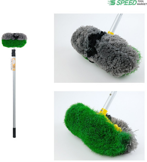 고급양면 차걸레+다용도장대 3단 3M, 1개