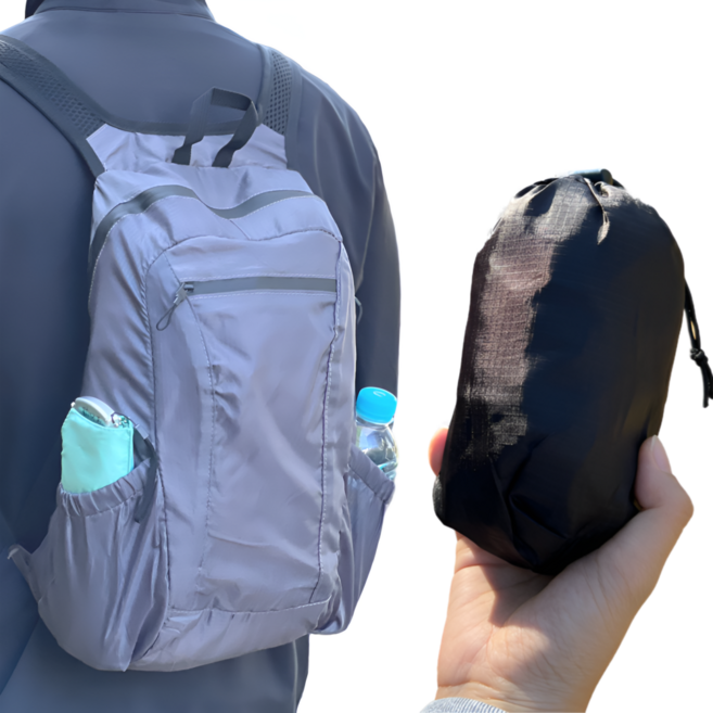 리브이즈 초경량 가벼운 백팩 스포츠가방 스포츠백팩 등산경량백팩 운동가방 여행용백팩, 블랙