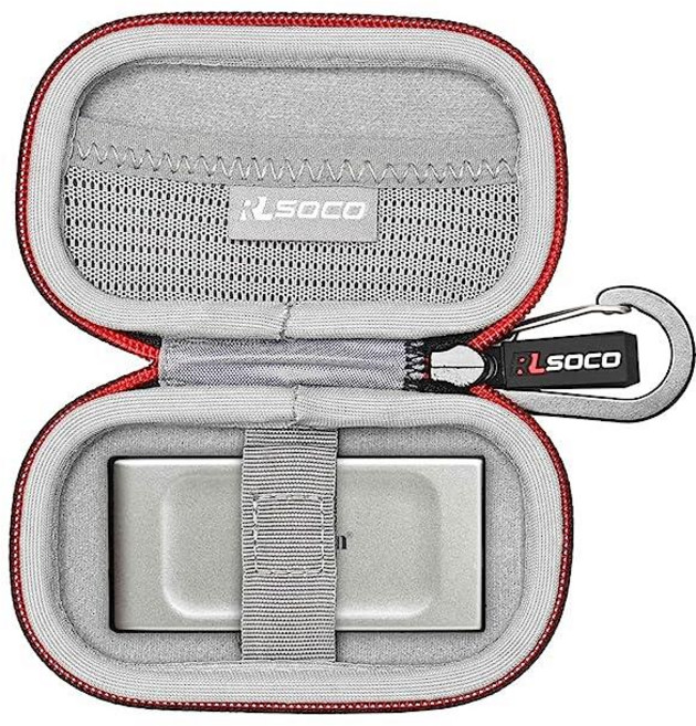 Kingston XS1000 / XS2000 / XS1000R SSD 1TB/2TB/4TB/500GB 고성능 휴대용 외장 솔리드 스테이트 드라이브용 하드 케이스 RLSOCO