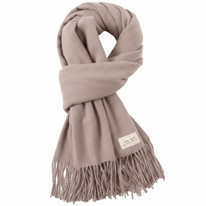 제르논 부드러운 캐시미어 머플러 목도리