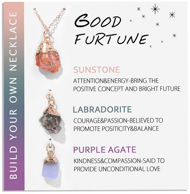 불규칙 특별한 천연 천연석 원석 주얼리 펜던트 아파타이트 커플 자수정 교환 목걸이 가능한 기념 선물 래브라도라이트 스톤 우정