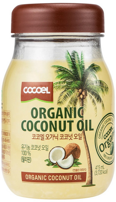 코코엘 오가닉 코코넛오일, 415ml, 1개