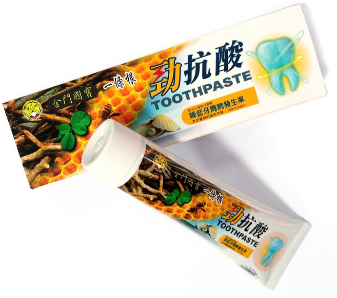 金門一條根 勁抗酸 TOOTHPASTE, 1個, 160ml