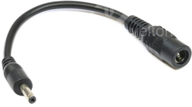 DC 변환 케이블 3.5-1.3mm 어댑터 전원 잭 사이즈 변경 SDC101, 1개