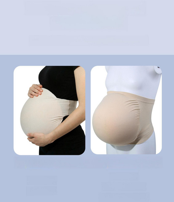 임산부 배모형 산모 체험복대 코스프레 소품 분장용
