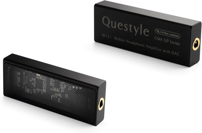 Questyle M12i HiFi 헤드폰 앰프 휴대용 USB DAC PCM 768kHz/DSD512 지원., 단일구성