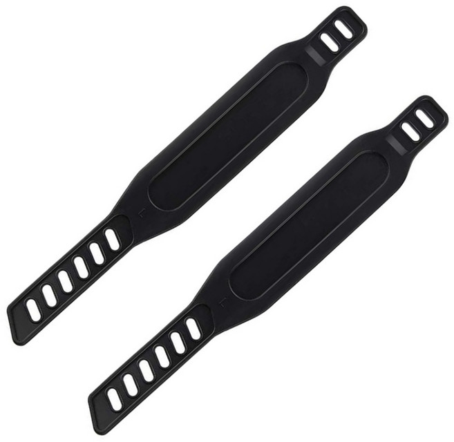 페달끈 1쌍[2개] 실내자전거페달 끈 헬스자전거 발덥개 보호대 덮개 엑스바이크 정품페달, 1세트, A타입[블랙]