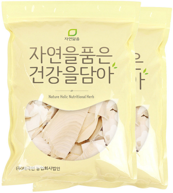 자연닮음 국산 엄나무 음나무 슬라이스 차 2kg, 2개, 1kg, 1개입