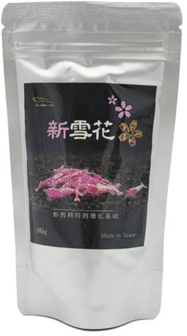 신설화 80g (신설화) / 설화사료 80g (새우사료 생이새우 crs사료) 최설화 수족관 사료 먹이, 1세트